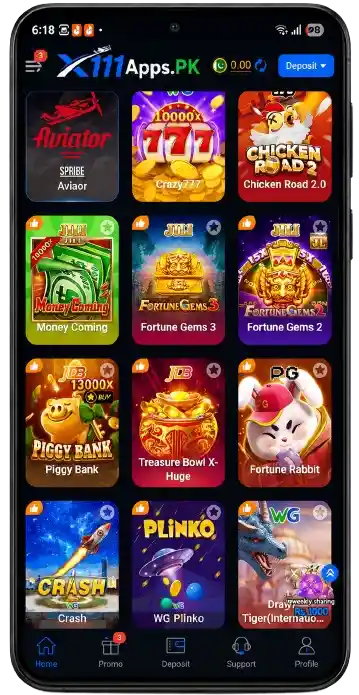 X111 Game on Mobile Devices